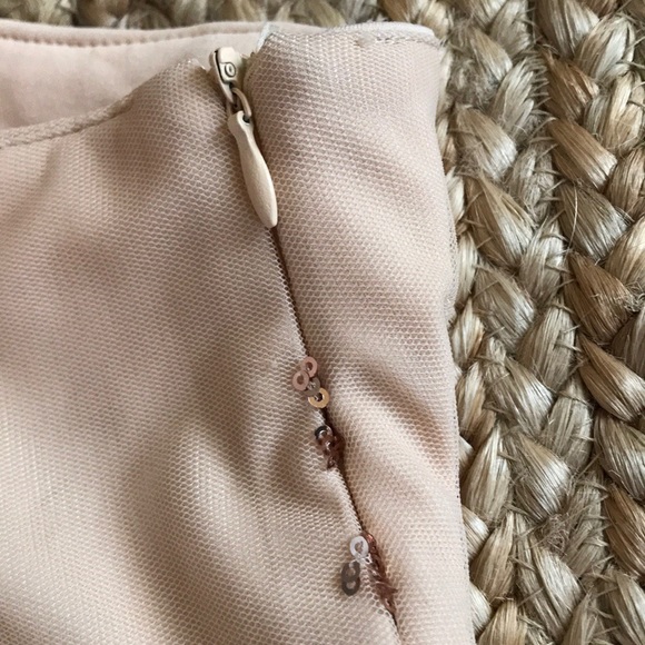 LF SEEK the label rose gold mini skirt - Picture 4 of 5
